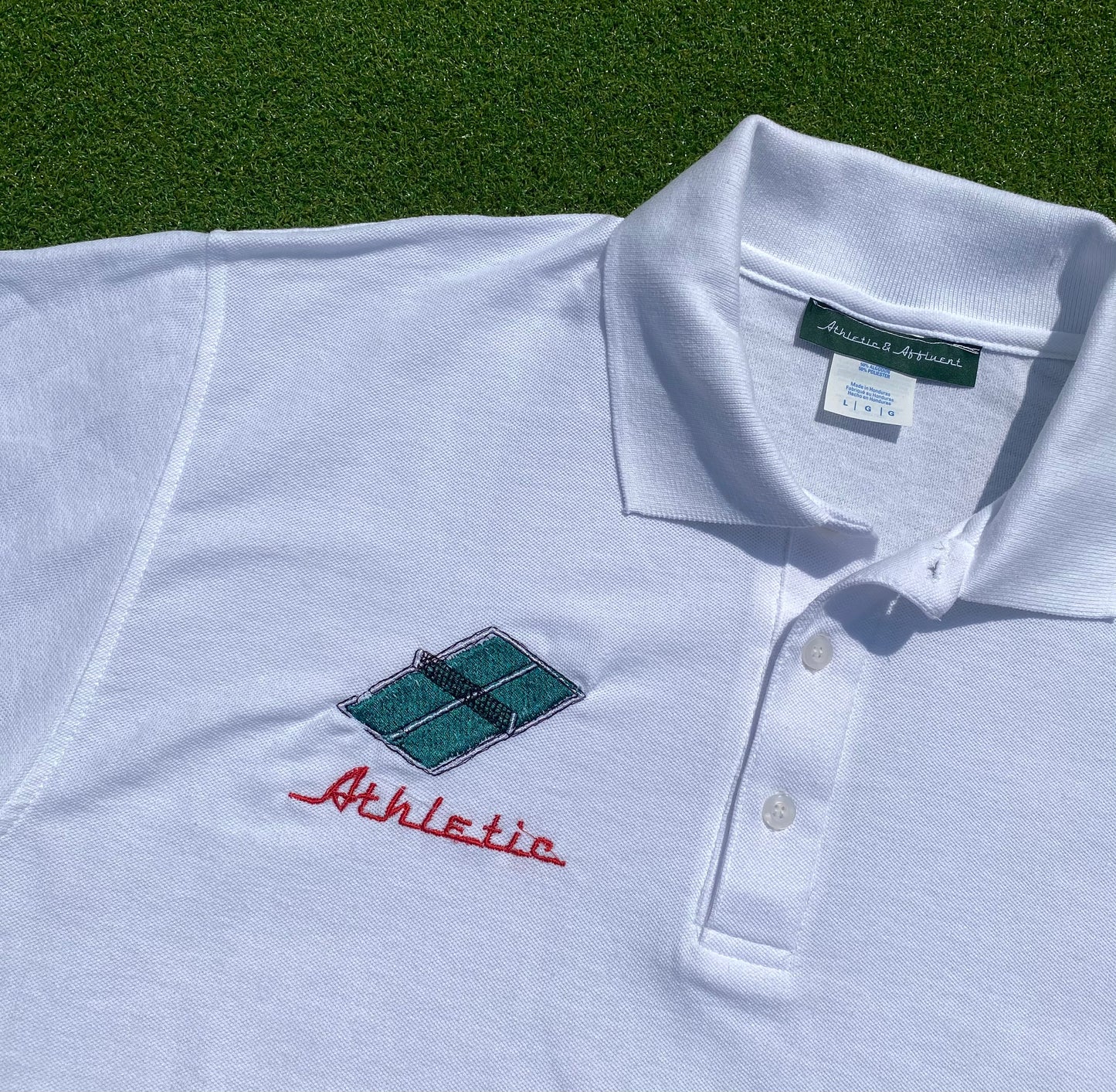 The AA “Grass Court” Staple Polo (Mens Large)