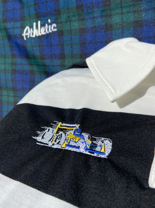 AA Womens Crop top Racer Rugby