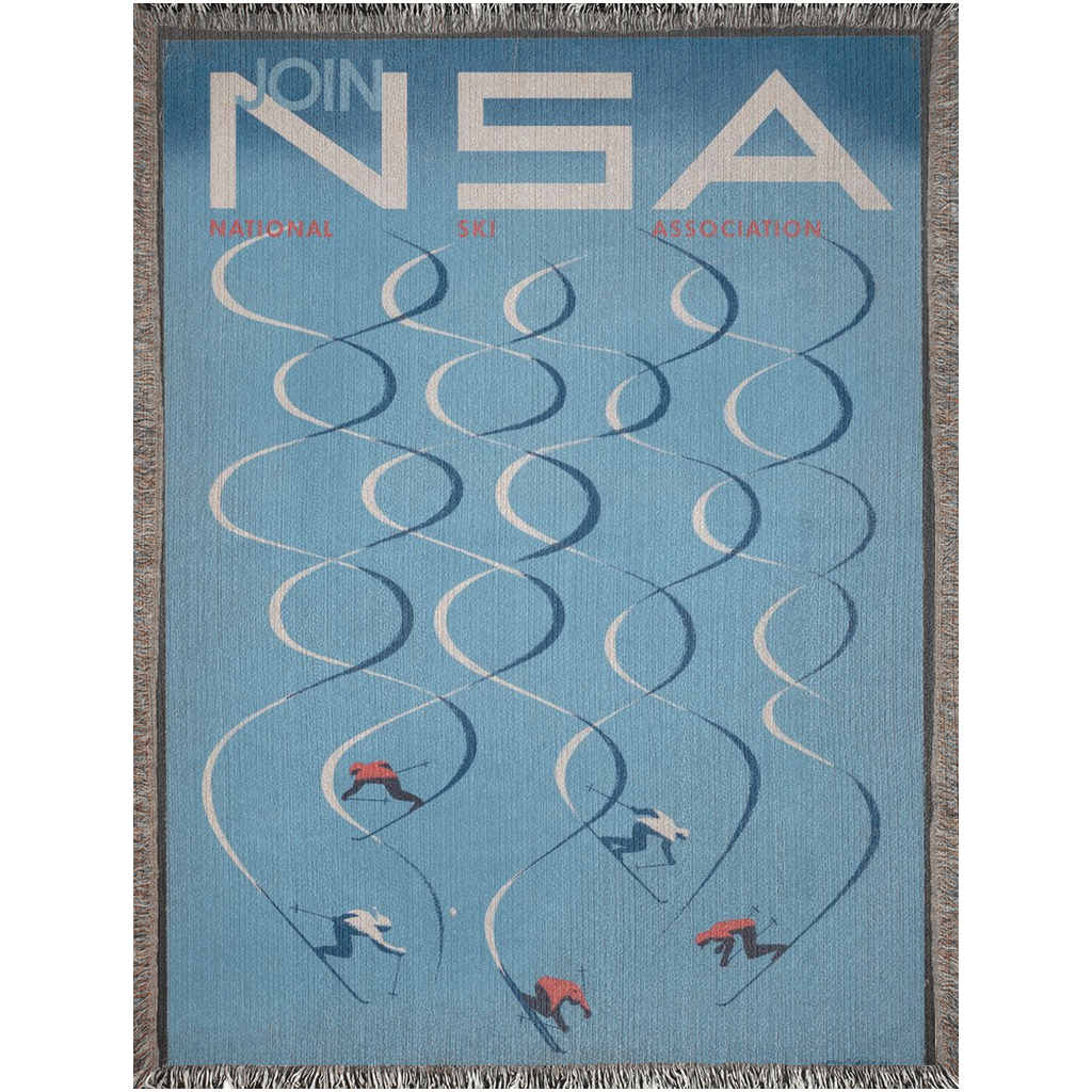 National Ski Association Blanket