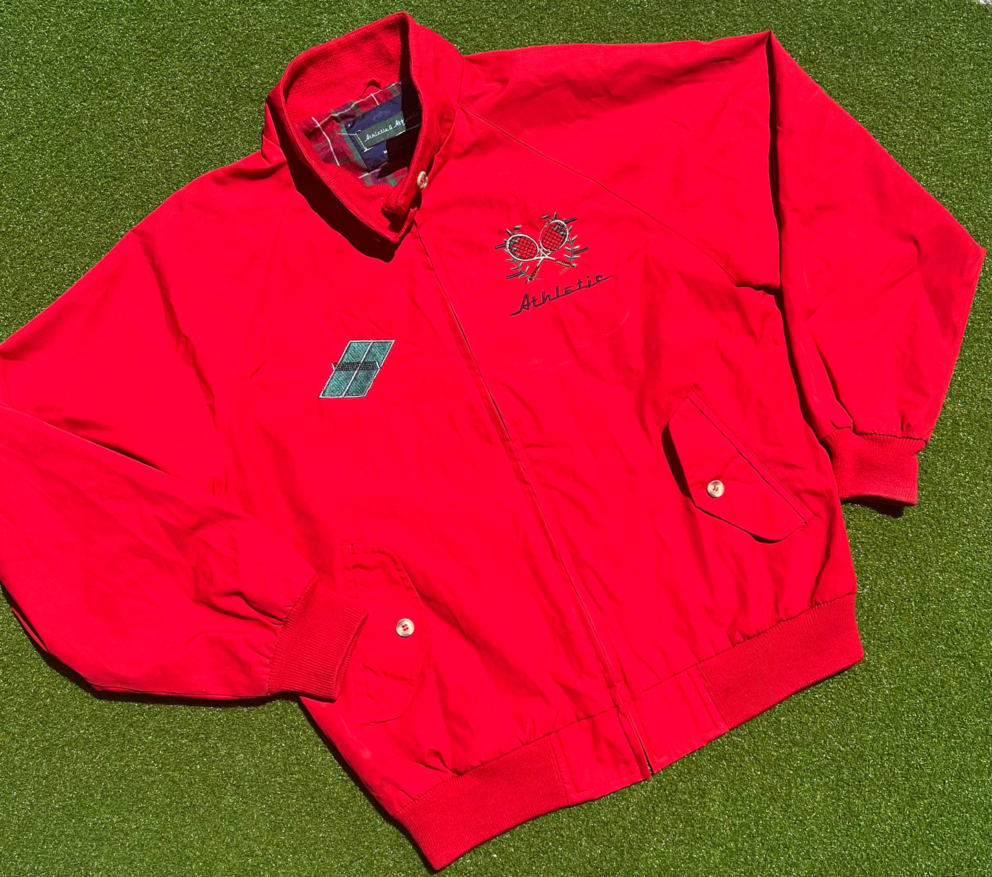 The AA Tennis Club Red Bomber (unisex Medium)