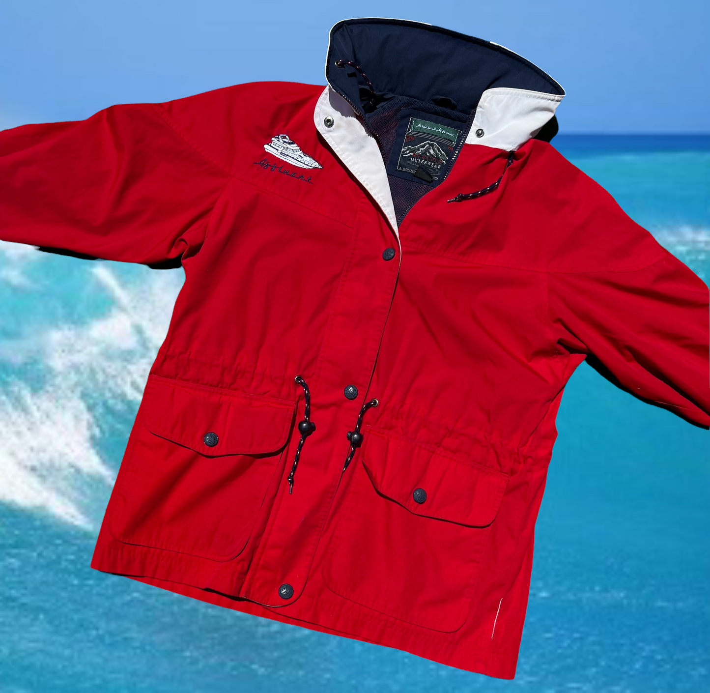 AA Red Yacht Week Jacket Men’s Medium