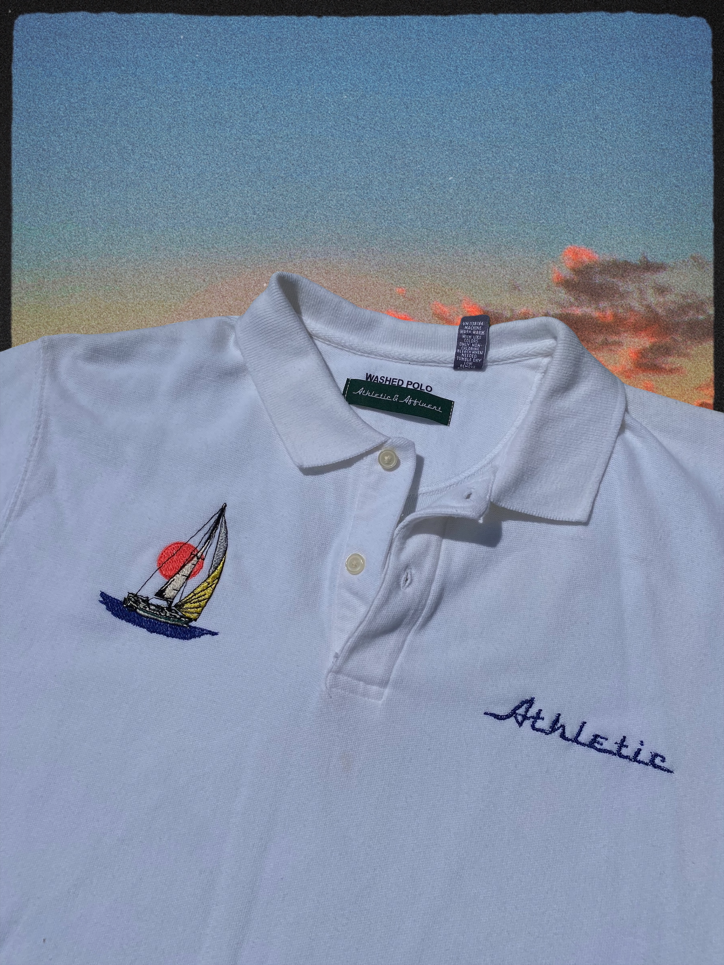 AA Clean Classic Sailor Polo Mens Medium